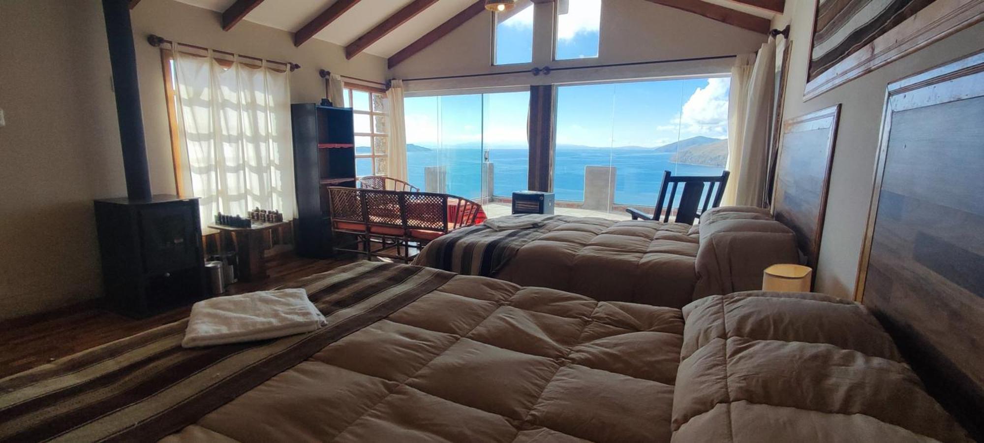 Inti Illimani Lodge Comunidad Yumani Eksteriør billede