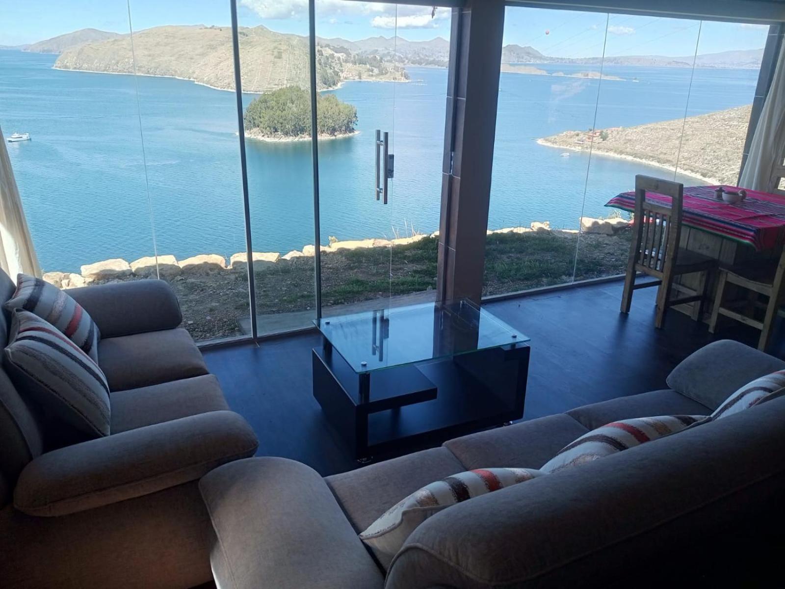 Inti Illimani Lodge Comunidad Yumani Eksteriør billede